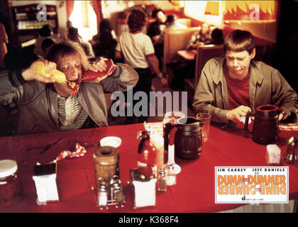 DUMB AND DUMBER JIM CARREY, JEFF DANIELS     Date: 1994 Stock Photo