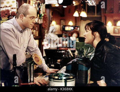 EASTENDERS ROSS KEMP as Grant Mitchell, MARTINE MCCUTCHEON as Tiffany Stock Photo