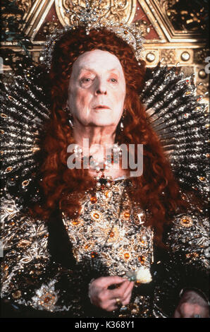 ORLANDO QUENTIN CRISP AS ELIZABETH I Stock Photo