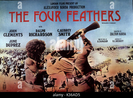 THE FOUR FEATHERS LONDON FILM PRODUCTIONS     Date: 1939 Stock Photo