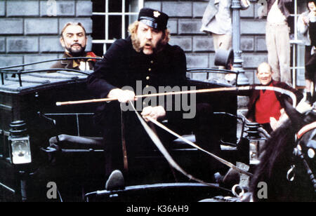 THE FIRST GREAT TRAIN ROBBERY SEAN CONNERY AND DONALD SUTHERLAND   A UNITED ARTISTS RELEASE THE FIRST GREAT TRAIN ROBBERY SEAN CONNERY AND DONALD SUTHERLAND A UNITED ARTISTS RELEASE     Date: 1978 Stock Photo