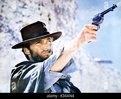 FOR A FEW DOLLARS MORE CLINT EASTWOOD     Date: 1965 Stock Photo