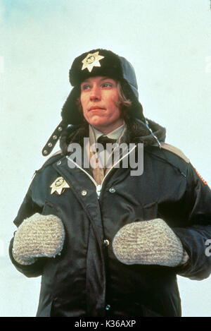 FARGO GRAMERCY PICTURES/POLYGRAM FILMED ENTERTAINMENT/WORKING TITLE FRANCES McDORMAND     Date: 1996 Stock Photo