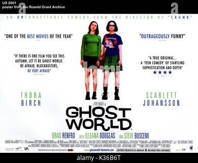 GHOST WORLD SCARLETT JOHANSSON, THORA BIRCH     Date: 2001 Stock Photo