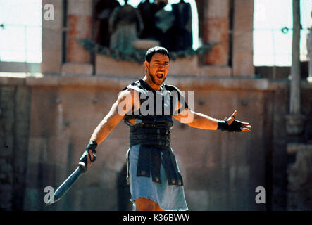 GLADIATOR  RUSSELL CROWE     Date: 2000 Stock Photo