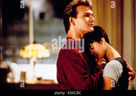 GHOST PARAMOUNT PICTURES PATRICK SWAYZE, DEMI MOORE GHOST PARAMOUNT PICTURES PATRICK SWAYZE, DEMI MOORE       Date: 1990 Stock Photo