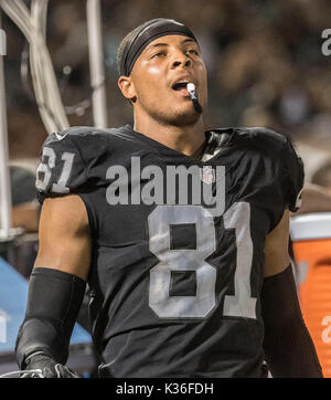 Countdown to kickoff: 81 Pharaoh Brown has iconic Raiders name