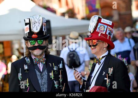 Bridport Hat Festival. Dali inspired aphrodisiac jacket by