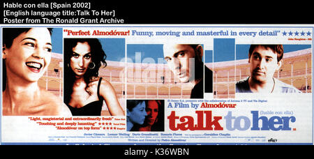 TALK TO HER, (aka HABLE CON ELLA), Rosario Flores (white dress), 2002