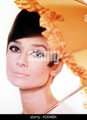 AUDREY HEPBURN Belgian born British Actress AUDREY HEPBURN Stock Photo