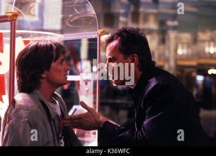 THE HARD WAY MICHAEL J. FOX, JAMES WOODS     Date: 1991 Stock Photo