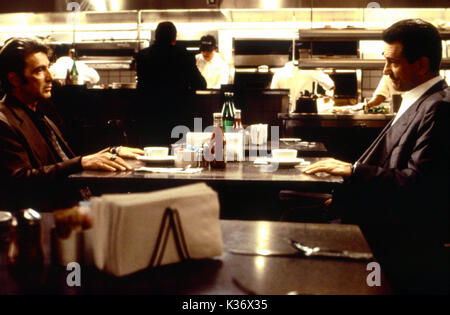 HEAT WARNER BROS AL PACINO, ROBERT DE NIRO     Date: 1995 Stock Photo