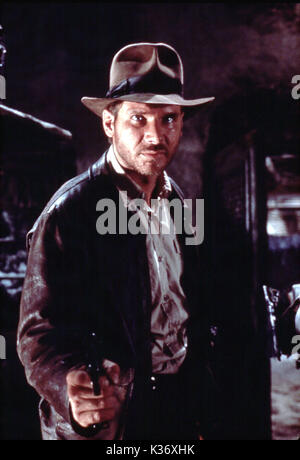 RAIDERS OF THE LOST ARK HARRISON FORD PLEASE CREDIT LUCASFILM     Date: 1981 Stock Photo