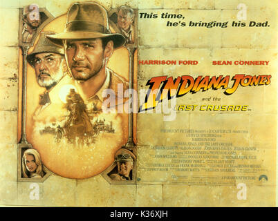 INDIANA JONES AND THE LAST CRUSADE LUCASFILMS/PARAMOUNT PICTURES     Date: 1989 Stock Photo