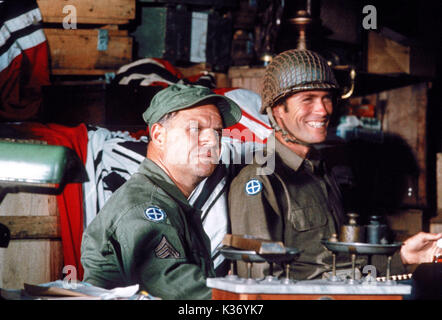 KELLY'S HEROES (YUG/US 1970) DON RICKLES, CLINT EASTWOOD     Date: 1970 Stock Photo