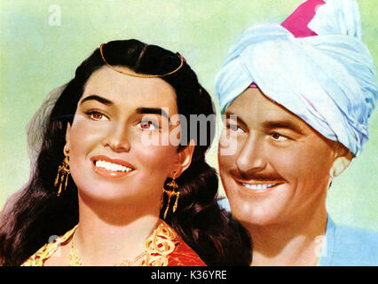 KIM MGM LAURETTE LUEZ, ERROL FLYNN     Date: 1950 Stock Photo