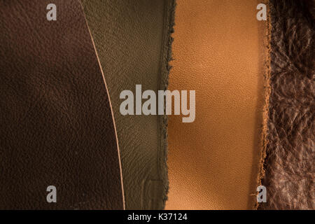 Natural Swatches Vintage Light Brown Vs Dark Brown Leather