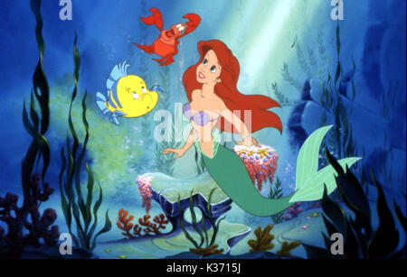 THE LITTLE MERMAID COPYRIGHT DISNEY     Date: 1989 Stock Photo