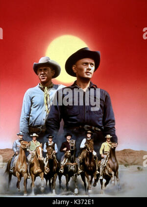 THE MAGNIFICENT SEVEN UNITED ARTISTS   THE MAGNIFICENT SEVEN UNITED ARTISTS     Date: 1960 Stock Photo