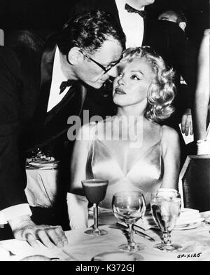 MARILYN MONROE with her third husband, Arthur Miller Stock Photo