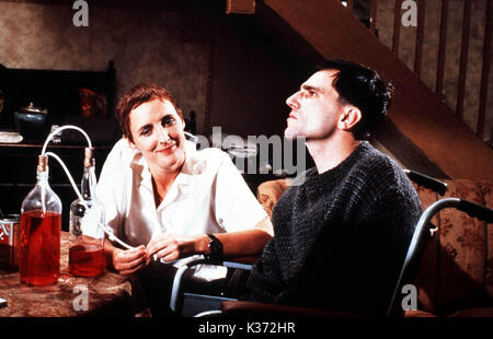 MY LEFT FOOT Fiona Shaw and Daniel Day Lewis     Date: 1989 Stock Photo
