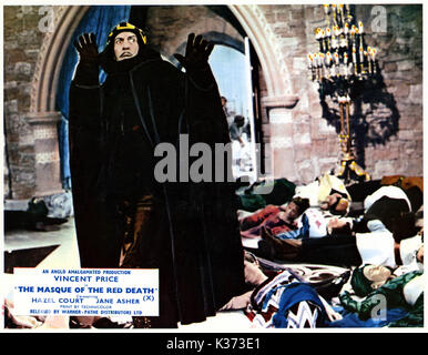 THE MASQUE OF THE RED DEATH VINCENT PRICE     Date: 1964 Stock Photo