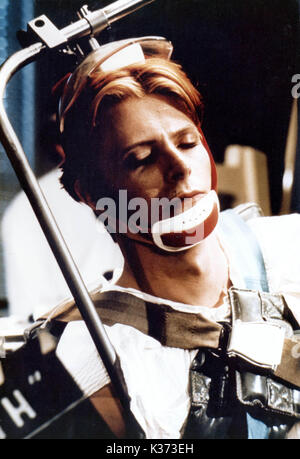 THE MAN WHO FELL TO EARTH DAVID BOWIE     Date: 1976 Stock Photo