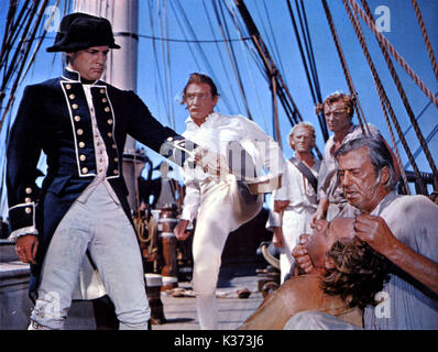 MUTINY ON THE BOUNTY (US 1962) MARLON BRANDO, TREVOR HOWARD, GORDON JACKSON, RICHARD HARRIS, 'CHIPS' RAFFERTY, ?     Date: 1962 Stock Photo