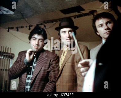 MEAN STREETS ROBERT DE NIRO, HARVEY KEITEL     Date: 1973 Stock Photo