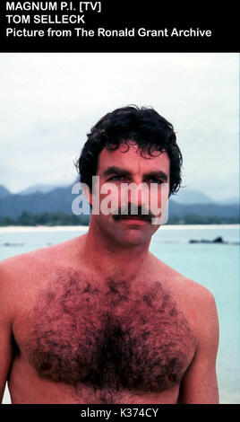 MAGNUM PI TOM SELLECK Stock Photo