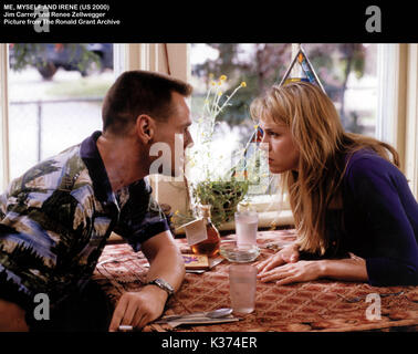 ME MYSELF IRENE JIM CARREY, RENEE ZELLWEGGER     Date: 2000 Stock Photo