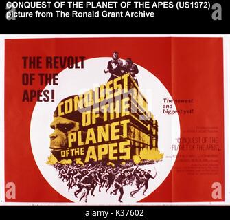 CONQUEST OF THE PLANET OF THE APES      Date: 1972 Stock Photo