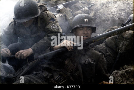 SAVING PRIVATE RYAN TOM HANKS     Date: 1998 Stock Photo