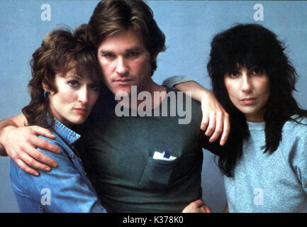 SILKWOOD MERYL STREEP, KURT RUSSELL AND CHER AN ABC MOTION PICTURES PRODUCTION     Date: 1983 Stock Photo