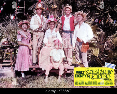 SWISS FAMILY ROBINSON, John Mills on set, 1960 Stock Photo - Alamy