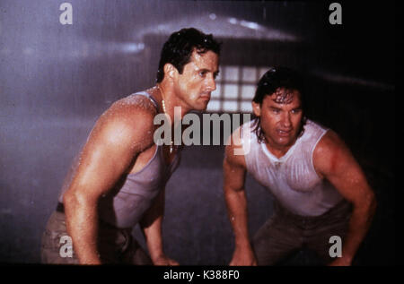 TANGO AND CASH SYLVESTER STALLONE, KURT RUSSELL     Date: 1989 Stock Photo