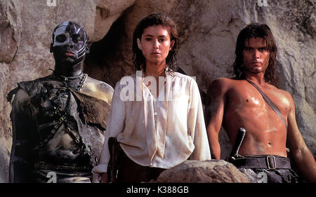 TARZAN AND THE LOST CITY JANE MARCH, CASPER VAN DIEN     Date: 1998 Stock Photo