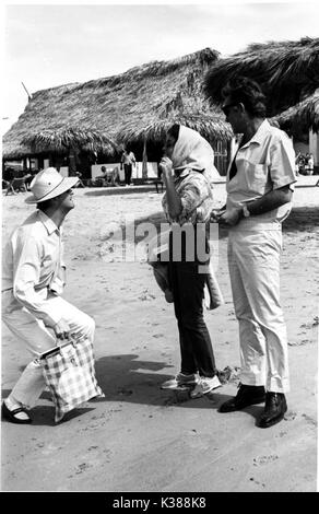 Elizabeth Taylor and Richard Burton circa 1960 Stock Photo