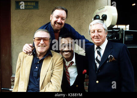 THAT'S DANCING! [US 1985] l-r, GENE KELLY, JACK HALEY Jnr, SAMMY DAVIS Jnr, RAY BOLGER PHOTO BY MILTON GREENE   AN MGM PRODUCTION THAT'S DANCING! Stock Photo