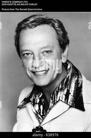 THREE'S COMPANY [TV] [US 1977 - 1984]  DON KNOTTS Stock Photo