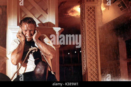 THE TOWERING INFERNO Steve McQueen     Date: 1974 Stock Photo