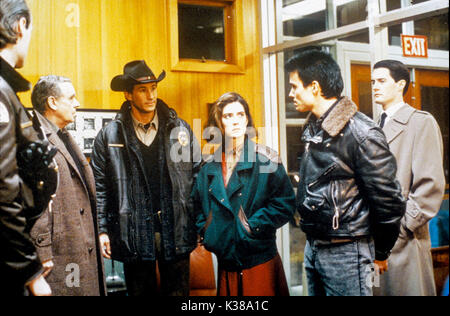 TWIN PEAKS ?, MICHAEL ONTKEAN, LARA FLYNN BOYLE, JAMES MARSHALL, KYLE MacLACHLAN     Date: 1990 Stock Photo