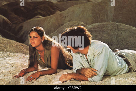 ZABRISKIE POINT MARK FRECHETTE AND DARIA HALPRIN AN MGM FILM     Date: 1970 Stock Photo