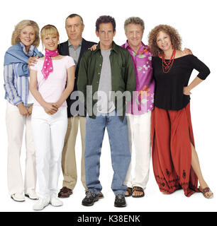 MEET THE FOCKERS BLYTHE DANNER, TERI POLO, ROBERT DE NIRO, BEN STILLER, DUSTIN HOFFMAN AND BARBRA STREISAND DIRECTOR: JAY ROACH     Date: 2004 Stock Photo