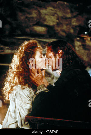 ROB ROY LIAM NEESON, JESSICA LANGE ROB ROY     Date: 1995 Stock Photo