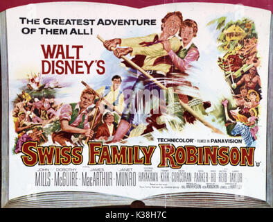 SWISS FAMILY ROBINSON Date: 1960 Stock Photo - Alamy