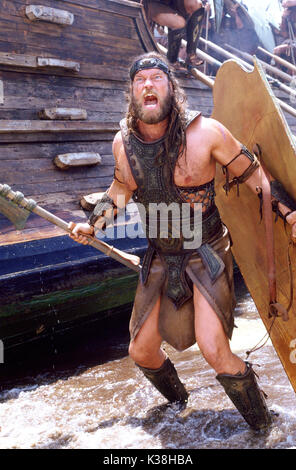 TYLER MANE as 'Ajax' in Warner Bros. Pictures' epic action adventure Troy, starring Brad Pitt, Eric Bana and Orlando Bloom.  PHOTOGRAPHS TO BE USED SOLELY FOR ADVERTISING, PROMOTION, PUBLICITY OR REVIEWS OF THIS SPECIFIC MOTION PICTURE AND TO REMAIN THE PROPERTY OF THE STUDIO. NOT FOR SALE OR REDISTRIBUTION.    TROY [US 2004]  TYLER MANE TYLER MANE as 'Ajax' in Warner Bros. Pictures' epic action adventure Troy, starring Brad Pitt, Eric Bana and Orlando Bloom.  PHOTOGRAPHS TO BE USED SOLELY FOR ADVERTISING, PROMOTION, PUBLICITY OR REVIEWS OF THIS SPECIFIC MOTION PICTURE Stock Photo