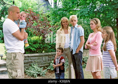 THE PACIFIER VIN DIESEL, LUKE/BO VINK, LOGAN/KEEGAN HOOVER FAITH FORD, MAX THIERIOT, BRITTANY SNOW, MORGAN YORK     Date: 2005 Stock Photo