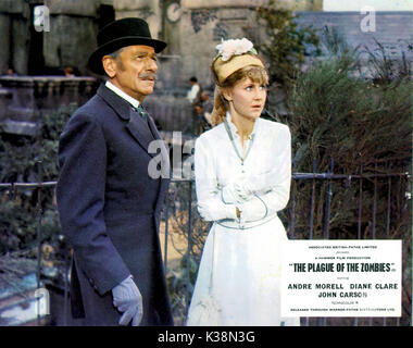 THE PLAGUE OF THE ZOMBIES ANDRE MORELL, DIANE CLARE Stock Photo