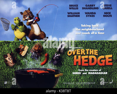 OVER THE HEDGE      Date: 2006 Stock Photo